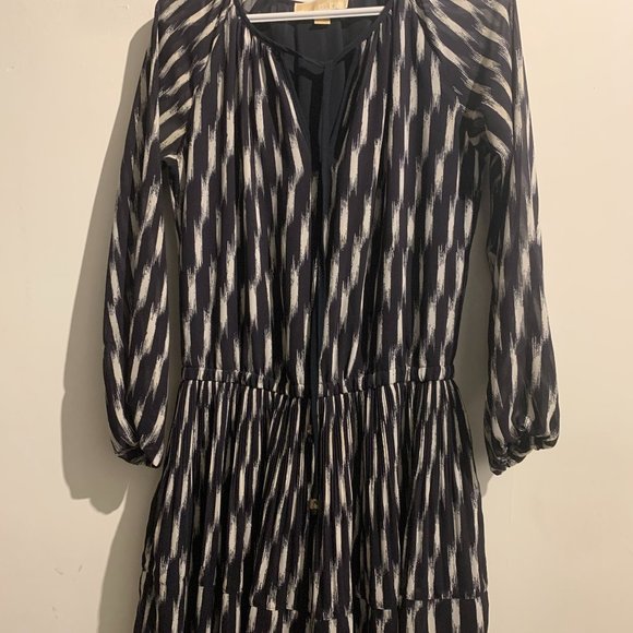 Michael Kors Navy and White Dress - Picture 3 of 5